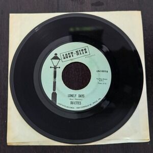 Du-Ettes Lost-Nite 45 RPM Please Forgive Me Lonely Days Rare Soul R&B Philly
